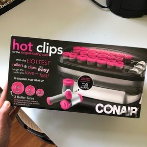 Brand new Conair hot clips hot rollers